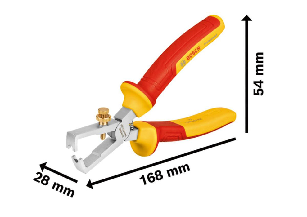 160MM BOSCH INSULATION STRIPPING PLIERS