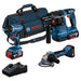 BOSCH PROFESSIONAL BRUSHLESS BATTERY SET 18 V NUMBER OF BATTERIES 3 4.00 Ah - Акумулаторни комплекти<<<Инструменти и
