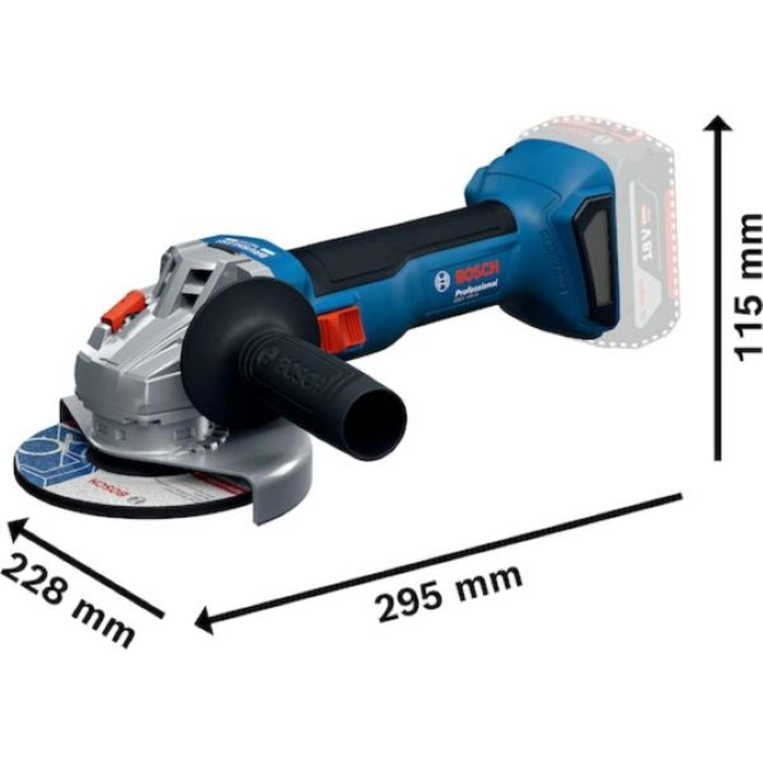BATTERY ANGLE GRINDER BOSCH GWS 18V-8