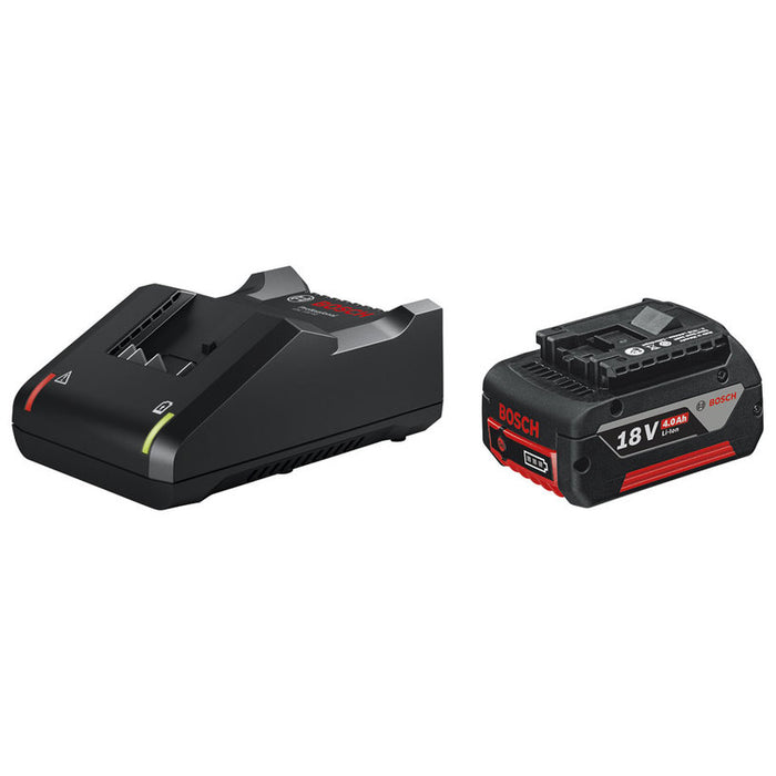 BATTERY AND CHARGER 18 V 4 AH BOSCH PROFESSIONAL GBA 18