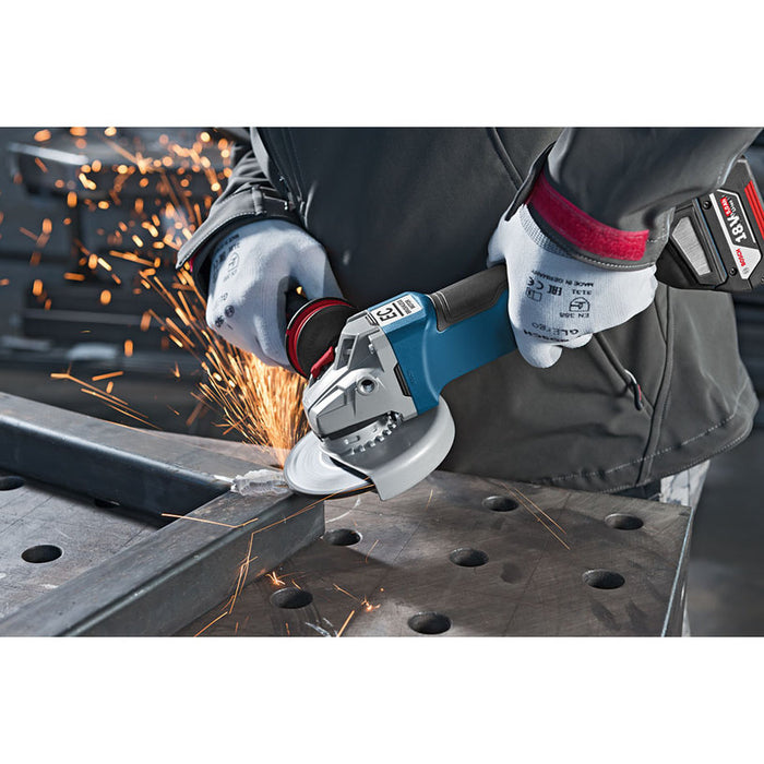 BATTERY BRUSHLESS ANGLE GRINDER BOSCH PROFESSIONAL GWS 18V-10 18 V, WITHOUT BATTERY AND CHARGER, 125 mm