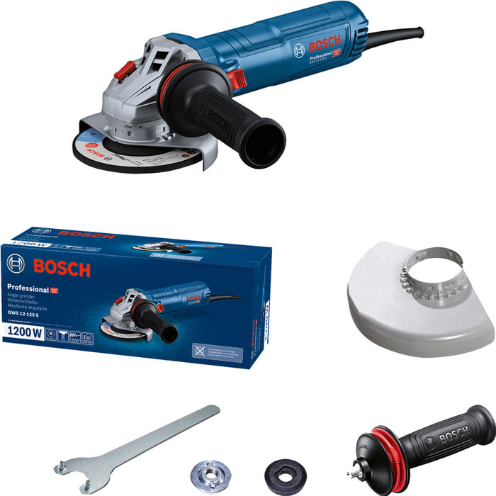 ANGLE GRINDER BOSCH PROFESSIONAL GWS12-125 S 125 mm, 1200 W