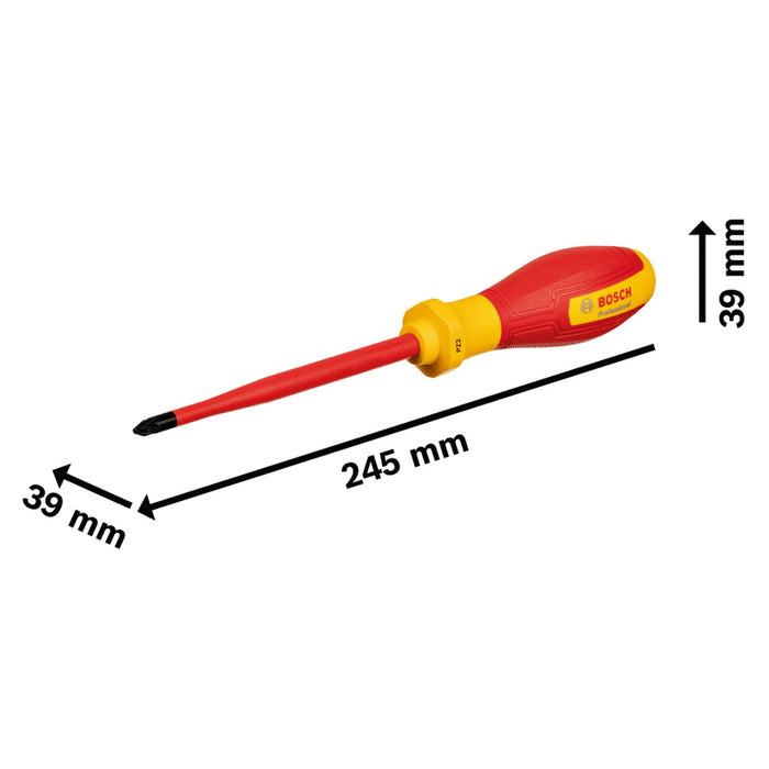 HIGH VOLTAGE SCREWDRIVER PZ2 BOSCH PROFESSIONAL 6 X 125 MM
