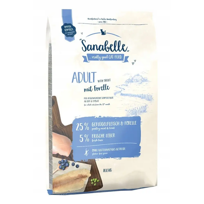 BOSCH Sanabelle Adult Trout - dry cat food - 10kg - Dry foodDLK-KAS<<<For the catDLK<<<ActionPL