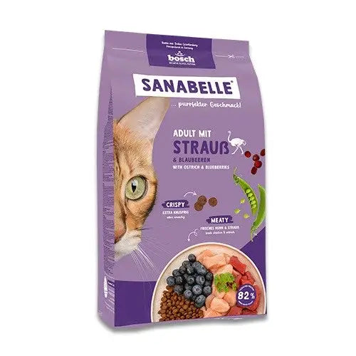 BOSCH Sanabelle Life Adult with ostrich & blueberries - dry cat food - 8kg - Dry foodDLK-KAS<<<For the catDLK<<<ActionPL