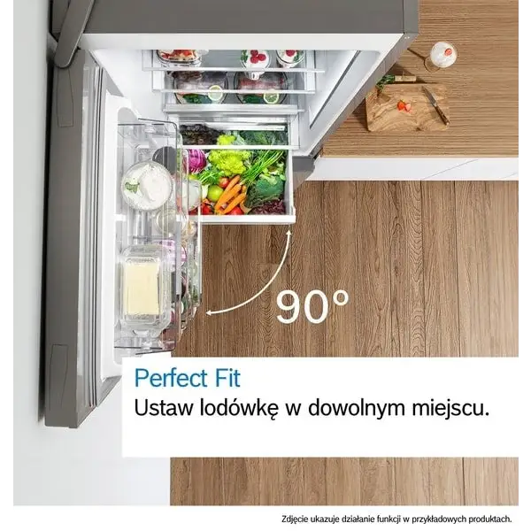 Bosch Serie 4 KGN39VIEB Fridge-Freezer Freestanding 368 L E Stainless Steel - Freestanding refrigerator-freezers