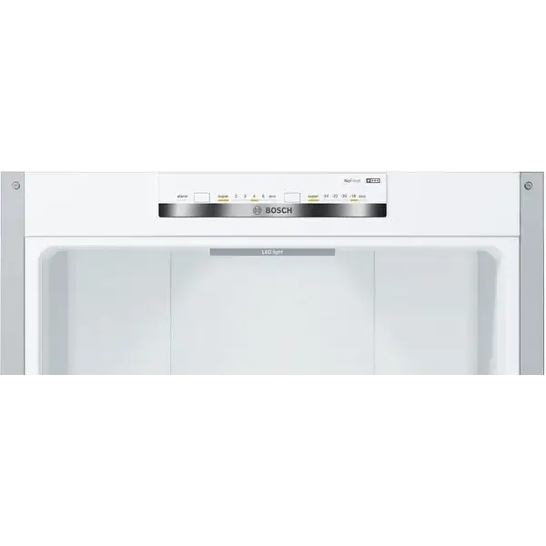 Bosch Serie 4 KGN39VIEB Fridge-Freezer Freestanding 368 L E Stainless Steel - Freestanding refrigerator-freezers