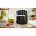 Bosch Serie 4 MAFS2462B fryer Single 6.1 L Stand-alone 2050 W Hot air fryer Black - FryersAGD-FRY<<<Home Appliance