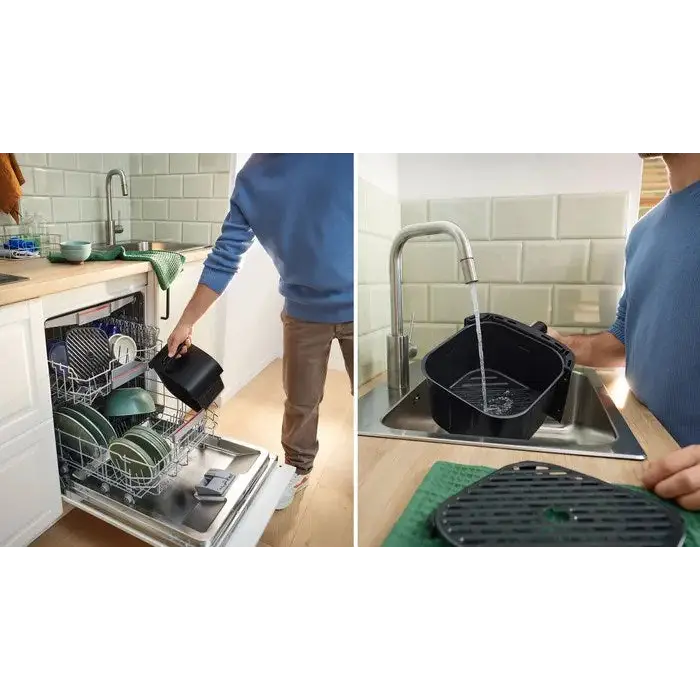 Bosch Serie 4 MAFS2462B fryer Single 6.1 L Stand-alone 2050 W Hot air fryer Black - FryersAGD-FRY<<<Home Appliance