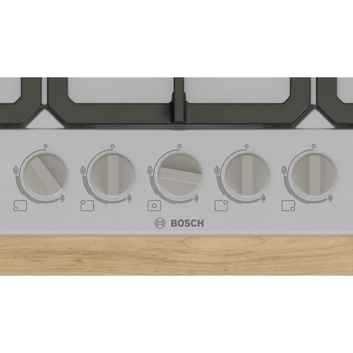 Bosch Serie 4 PGQ7B5K90 hob Stainless steel Built-in 75 cm Gas 5 zone(s) - Built-in hot platesAGD-PGZ<<<Home Appliance