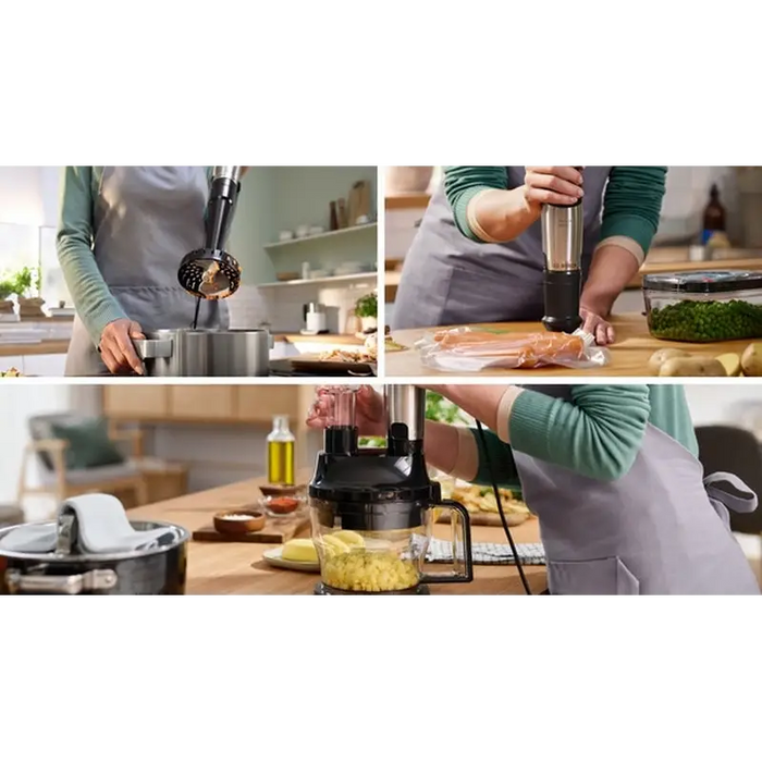 Bosch Serie 6 MSM6M622 blender 0.6 L Cooking blender 1000 W Black Stainless steel - Кухненски уреди<<<BOSCH дребна