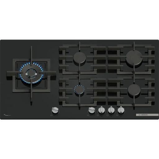 Bosch Serie 6 PPM9A6I40 hob Black Built-in 90 cm Gas 5 zone(s) - Built-in hot platesAGD-PGZ<<<Home Appliance