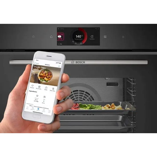 Bosch Serie 8 HBG7722B1 oven 71 L 3600 W Black - Built-in ovensAGD-PIZ<<<Home Appliance - ProductsAGD<<<ActionPL