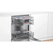 Bosch SMH4HVX00E SER4 Dishwasher fully integrated 60 cm D 9 l,14 ps 46 dB 3rd drawer ExtraDry VarioFlex baskets