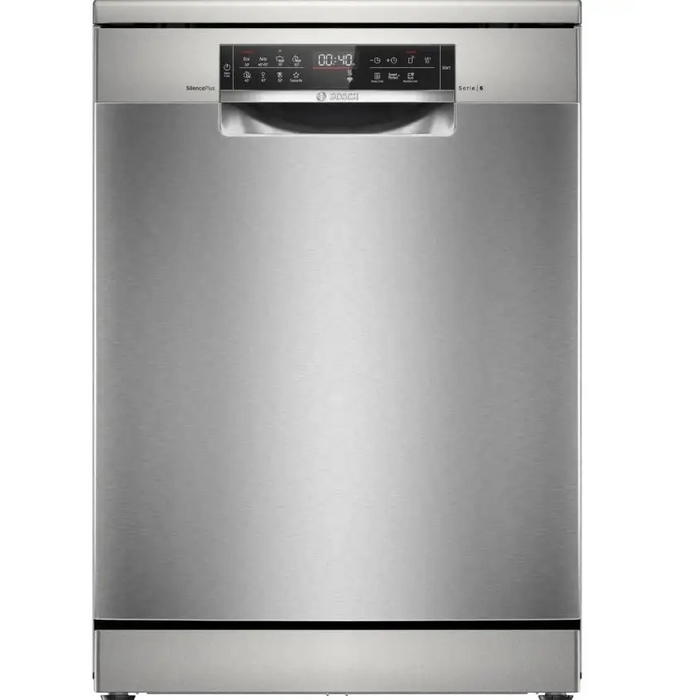 Bosch SMS6ECI10E freestanding dishwasher 60 cm brushed steel class A - Freestanding dishwashersAGD-ZMW<<<Home Appliance