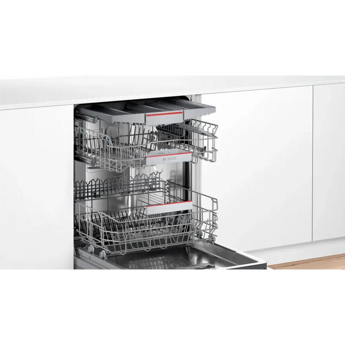 Bosch SMV4ECX23E SER4 Dishwasher fully integrated C EcoDrying 9,0l 14ps 6p/5o 40dB(B) Silence 39dB 3rd drawer Rackmatic