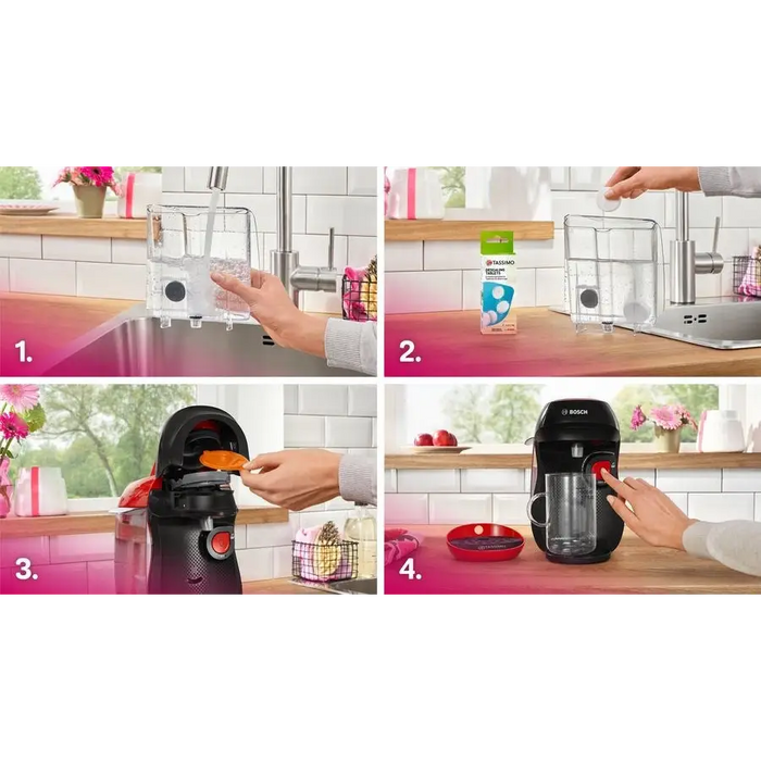 Bosch Tassimo Happy TAS103E coffee maker Fully-auto Capsule coffee machine 0.7 L - Coffee machinesAGD-EXP<<<Home