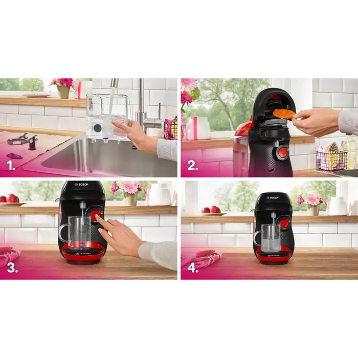 Bosch Tassimo Happy TAS103E coffee maker Fully-auto Capsule coffee machine 0.7 L - Coffee machinesAGD-EXP<<<Home