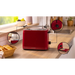 Bosch TAT3M124 toaster 2 slice(s) 950 W Red