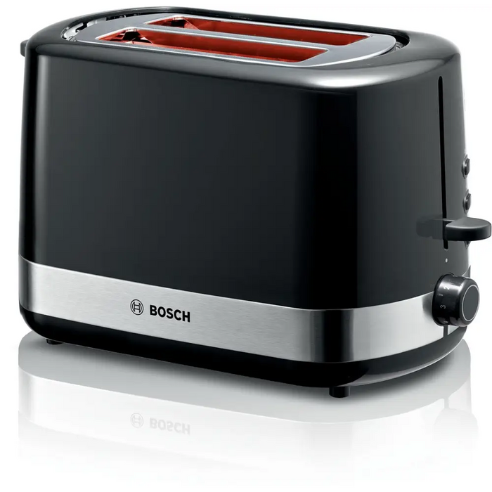 Bosch TAT6A513 toaster 2 slice(s) 800 W Black Stainless steel - ToastersAGD-TOS<<<Home Appliance