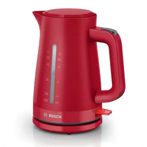 Bosch TWK3M124 MyMoment Plastic Kettle 2400 W 1.7 l Cup indicator Limescale filter Triple safety function Red