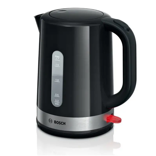 Bosch TWK6A513 electric kettle 1.7 L 2200 W Black Stainless steel - Electric kettlesAGD-CZE<<<Home Appliance