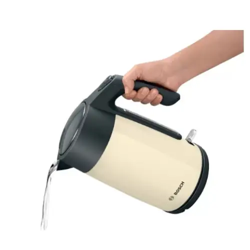 Bosch TWK7L467 Kettle 2000-2400 W 1.7 l Cup indicator Triple safety function Beige - Кухненски уреди<<<BOSCH дребна