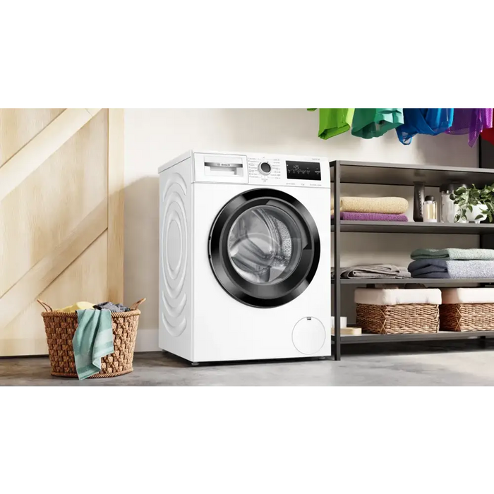 Bosch WAN24168BY SER4 Washing machine 8kg A 1200rpm 51/71dB(A) Iron Assist waveDrum 65l 6 options Sportswear