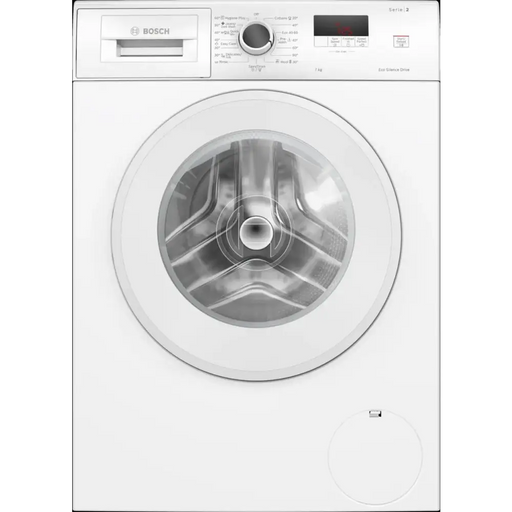 Bosch WGE02200BY SER2 Washing machine 7kg A 1200rpm 51/71dB(A) waveDrum 65l 4 options SpeedPerfect Hygiene+ Jeans/dark