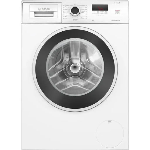 Bosch WGE03200BY SER2 Washing machine 8kg A 1200rpm 51/71dB(A) waveDrum 65l 4 options SpeedPerfect Hygiene+ Jeans/dark