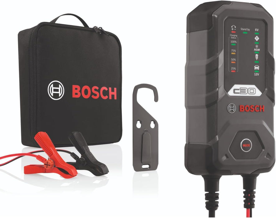 BOSCH C30 6/12V 3.8A Зарядно устройство