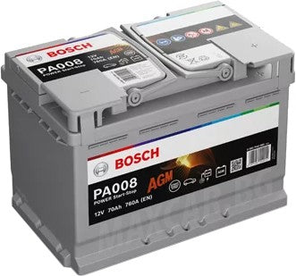 BOSCH POWER START-STOP AGM 70AH 760A R+