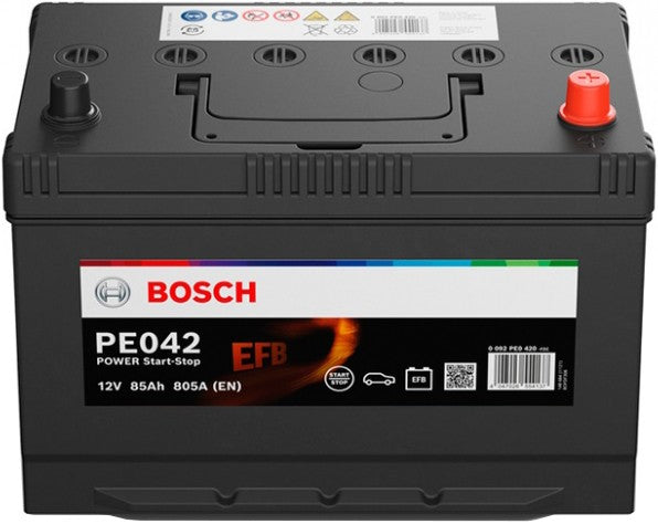 BOSCH POWER START-STOP EFB 85AH 805A R+ JIS