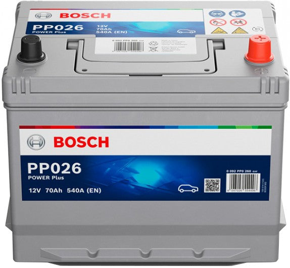 BOSCH POWER PLUS 70AH 540A R+ JIS