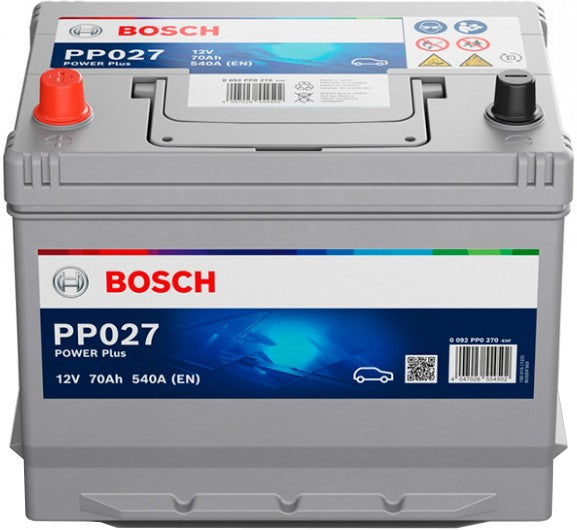 BOSCH POWER PLUS 70AH 540A L+ JIS