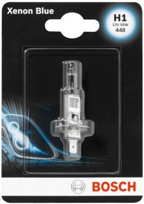 BOSCH XENON BLUE H1 4200K 55W 12V CARTON BLISTER 1 PCS