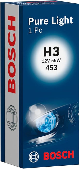 BOSCH H3 3200K 55W 12V CARTON BOX 1 PCS