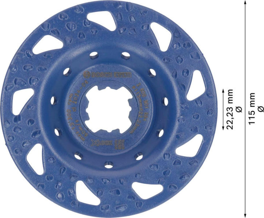 SANDING DISC 115MM A X-LOCK BOSCH