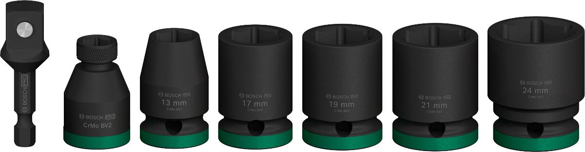 IMPACT SOCKET SET 1/2 7PCS BOSCH