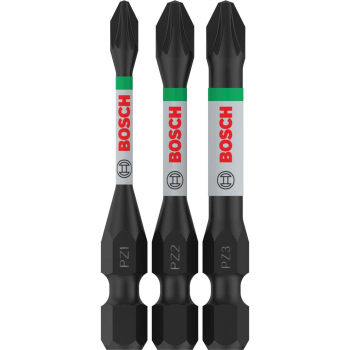 IMPACT BITS SET PZ 3PCS BOSCH