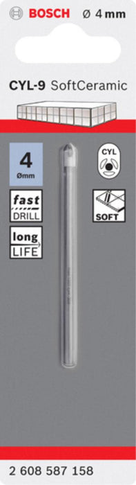BOSCH TILE DRILL BIT 4X70MM
