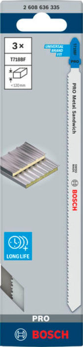 JIG SAW KNIFE 3 PCS BOSCH