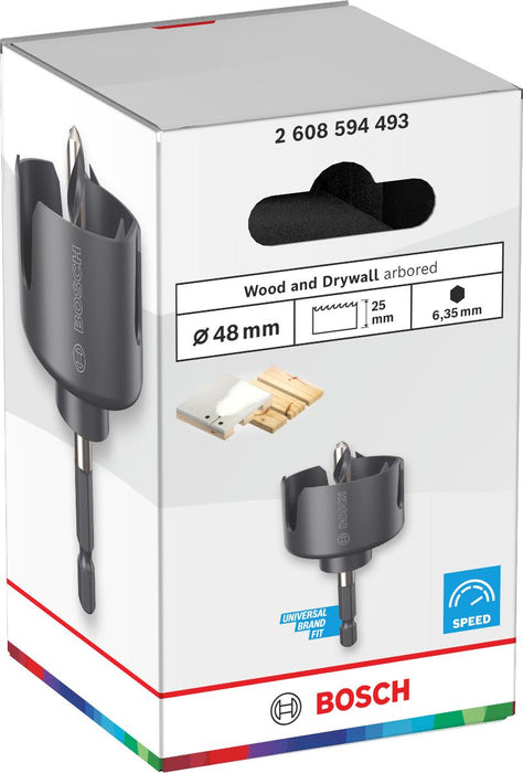 BOSCH WOOD & DRYWALL DRILL 48MM