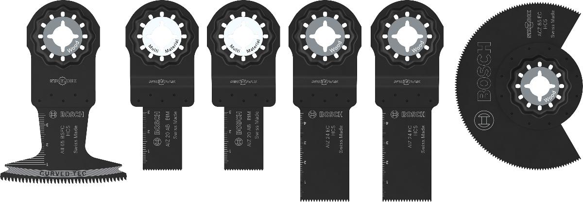 BOSCH STARLOCK W&SM 6PCS BLADE SET