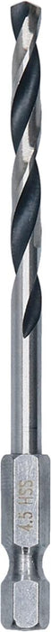 BOSCH METAL DRILL BIT HEX 1 PC. 4.5 MM