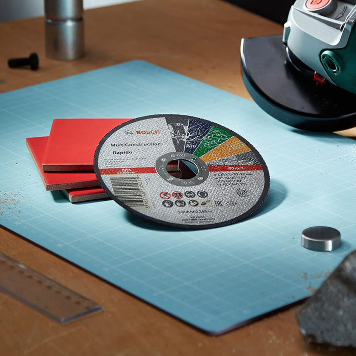 CUTTING DISC BOSCH MULTICONSTRUCTION 125X1x22.23