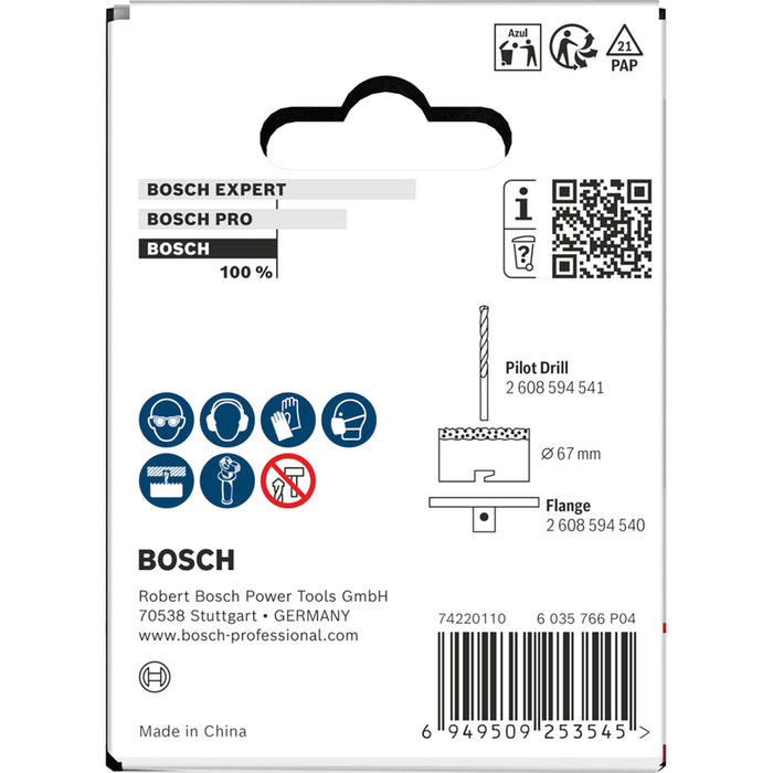 BOSCH BRICK & SOFT TILE 67 MM BOSCH