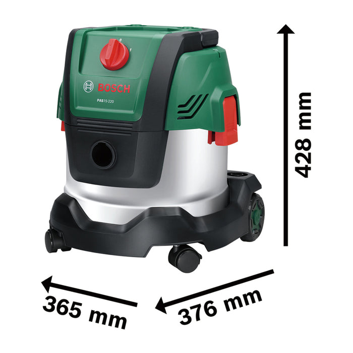 WET AND DRY VACUUM CLEANER BOSCH PAS15-220