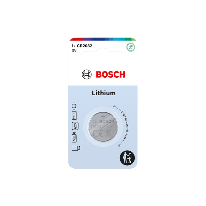 BATTERY CR2032 1 PIECE BOSCH LITHIUM