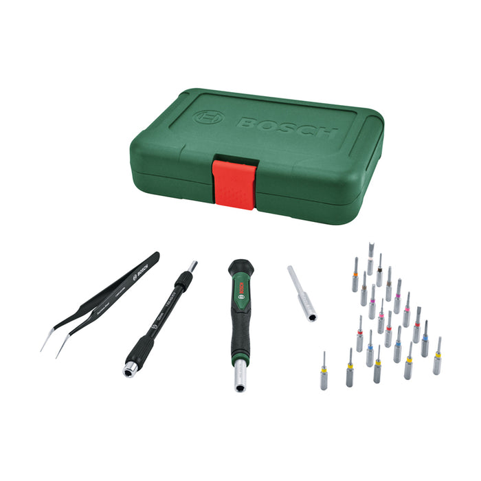PRECISION SCREWDRIVER SET WITH BOSCH BITS 0
